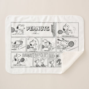 Snoopy Plays Tennis Sherpadecke