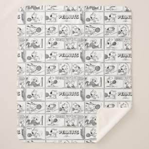 Snoopy Plays Tennis Sherpadecke