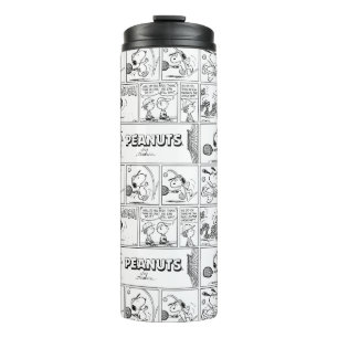 Snoopy Plays Tennis Thermosbecher