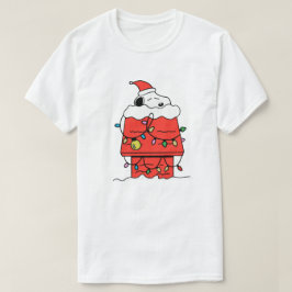 Snoopy schläft im Winter T-Shirt