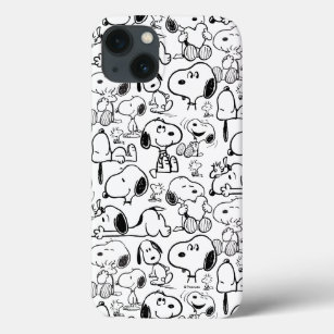 Snoopy Smile Giggle Laugh Pattern Case-Mate iPhone Hülle