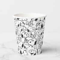 Snoopy Smile Giggle Laugh Pattern