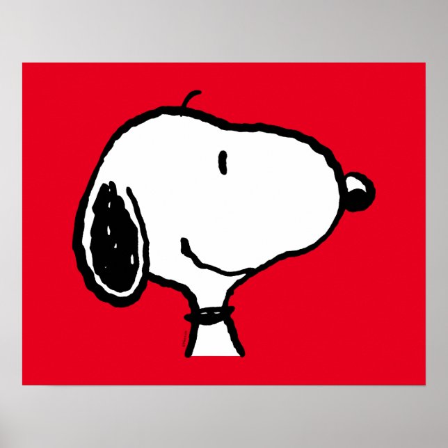 Snoopy Smile Giggle Laugh Poster (Vorne)