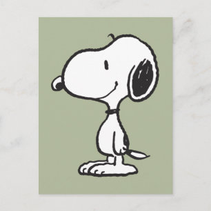 Snoopy Smile Giggle Laugh Postkarte
