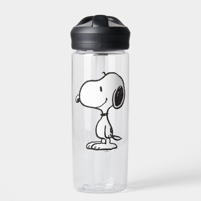 Snoopy Smile Giggle Laugh Trinkflasche (Vorderseite)