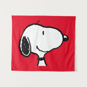 Snoopy Smile Giggle Laugh Wandteppich