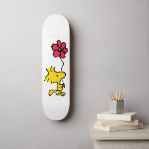 Snoopy So Sweet Blume Muster Skateboard