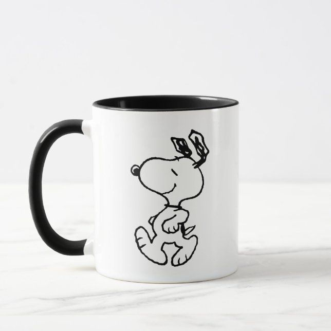 Snoopy So Sweet Blume Muster Tasse (Links)