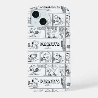 Snoopy spielt Tennis iPhone 15 Hülle