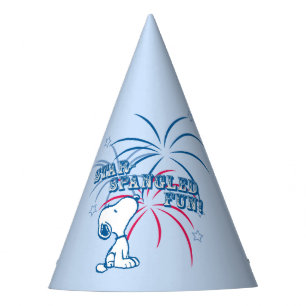 Snoopy Star Spangled Fun Partyhütchen