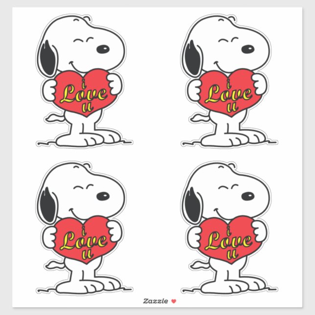 Snoopy Sticker (Blatt)