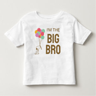 Snoopy und Balloons Ich bin der große Bruder Kleinkind T-shirt