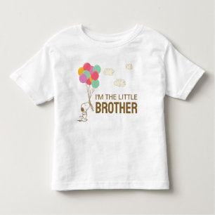 Snoopy und Balloons Ich bin der kleine Bruder Kleinkind T-shirt