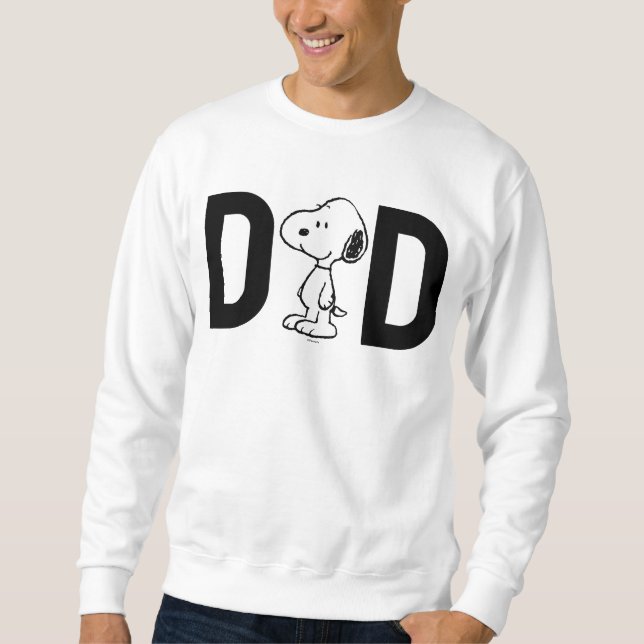 Snoopy und Balloons | Ich bin der Vater Sweatshirt (Vorderseite)