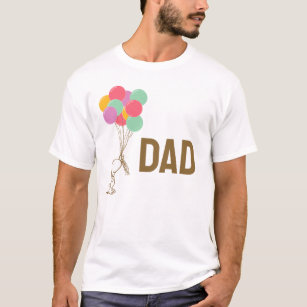 Snoopy und Balloons   Ich bin der Vater T-Shirt