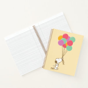 Snoopy und Balloons-Notebook Notizbuch