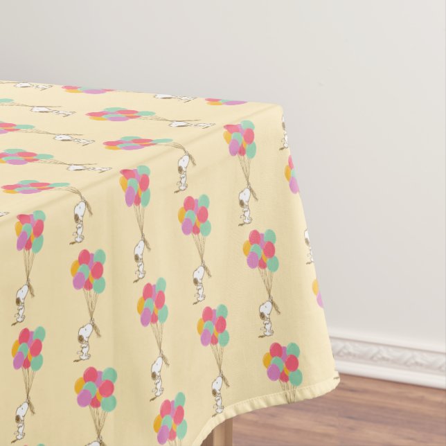 Snoopy und Balloons Tableclout Tischdecke (Beispiel)