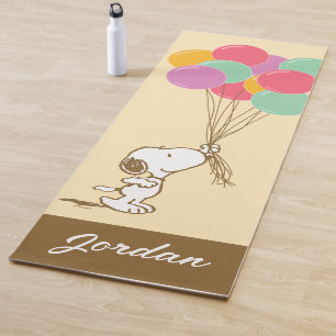 Snoopy und Balloons Yogamatte