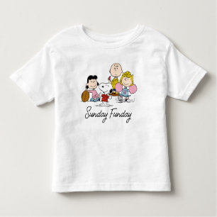 Snoopy und der Gang Play Football Kleinkind T-shirt