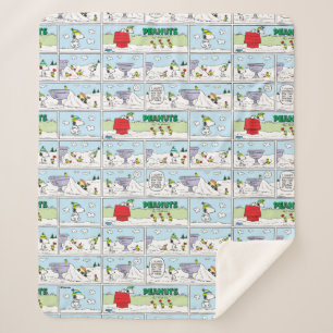 Snoopy und die Zamboni-Crew Sherpadecke