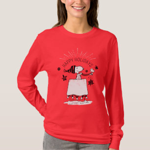 Snoopy und Woodstock - Merry & Bright T-Shirt