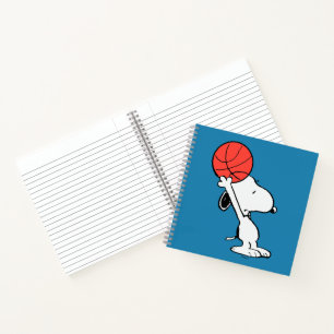Snoopy Varsity Sports Basketball Notizbuch