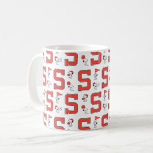 Snoopy Varsity Sports Pattern Kaffeetasse