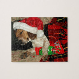 Snoopy wartete Sankt-Weihnachtspuzzlespiel Puzzle