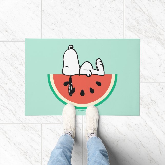 Snoopy Wassermelonen Träume Fußmatte (Indoor)