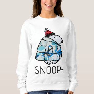 Snoopy Winter Gem Puffer Jacke Sweatshirt