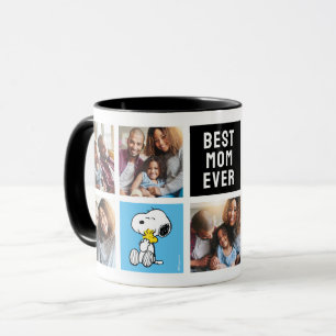 Snoopy & Woodstock   Beste Mama je Collage Tasse