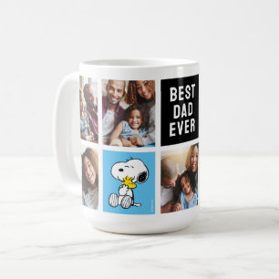 Snoopy & Woodstock   Bester Vater je Collage Kaffeetasse