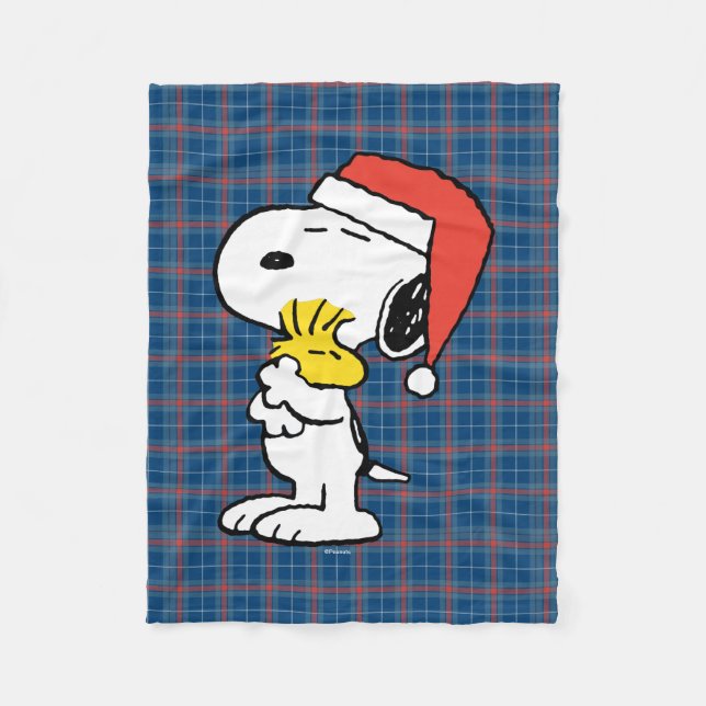Snoopy & Woodstock Fleecedecke (Vorderseite)