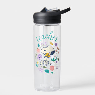 Snoopy & Woodstock Flower Hug Teacher Trinkflasche
