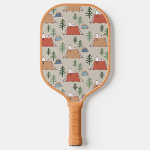 Snoopy & Woodstock Go Camping Muster Pickleball Schläger