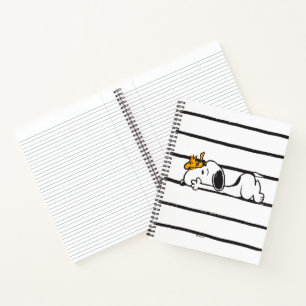 Snoopy & Woodstock Smile Giggle Laugh Notizbuch