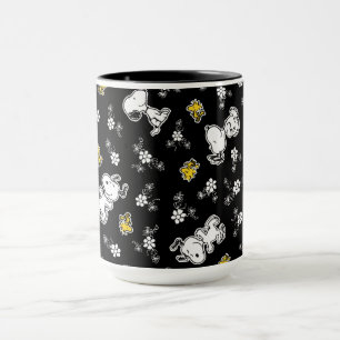 Snoopy & Woodstock Spaß & Blume Tasse