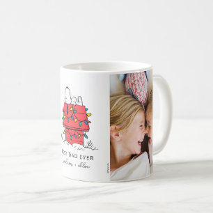 Snoopys Weihnachtsdoghaus Bester Vater - Foto Kaffeetasse