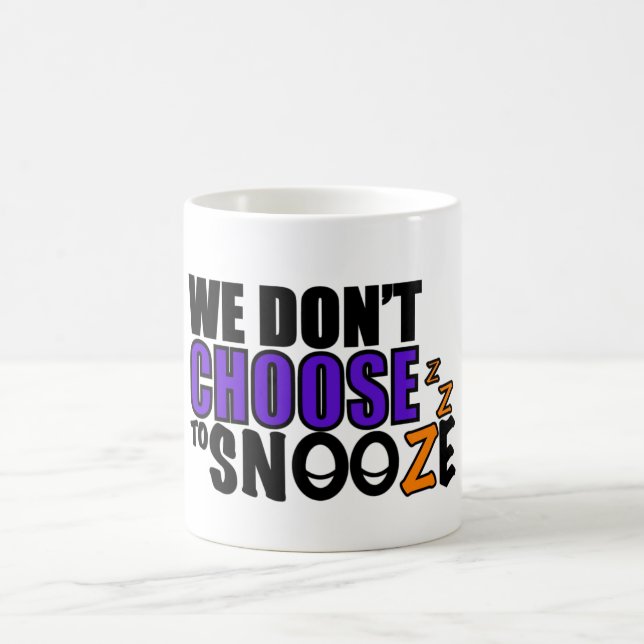 Snooze-Kaffee-Tasse Tasse (Mittel)