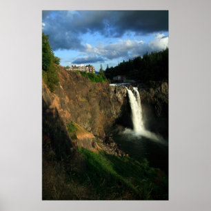 Snoqualmie Fälle, Washington, USA Poster