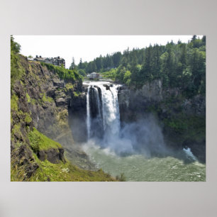 Snoqualmie Falls 11 Poster