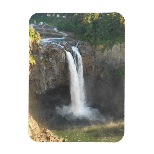 Snoqualmie Falls Foto Magnet (Vertikal)