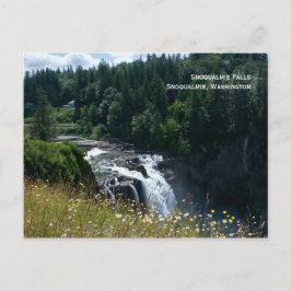 Snoqualmie Falls Postcard Postkarte