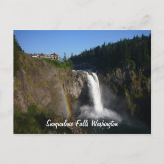 Snoqualmie Falls Postkarte