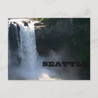 Snoqualmie Falls, Seattle Postkarte