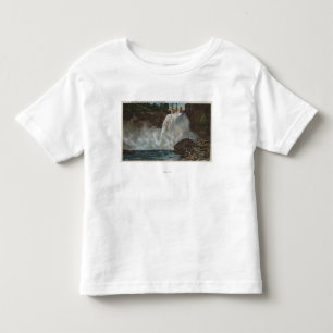 Snoqualmie fällt, WA - Ansicht von Fällen unten Kleinkind T-shirt