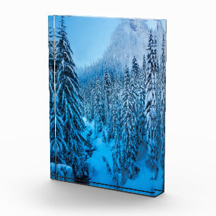 Snoqualmie Pass, Bundesstaat Washington. Fotoblock