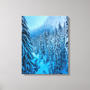 Snoqualmie Pass, Bundesstaat Washington. Leinwanddruck