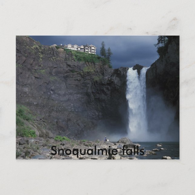 Snoqualmie Postkarte (Vorderseite)