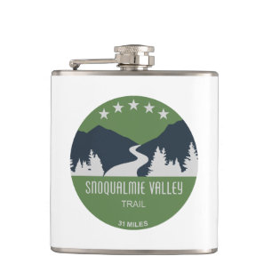 Snoqualmie Valley Trail Washington Staat Flachmann